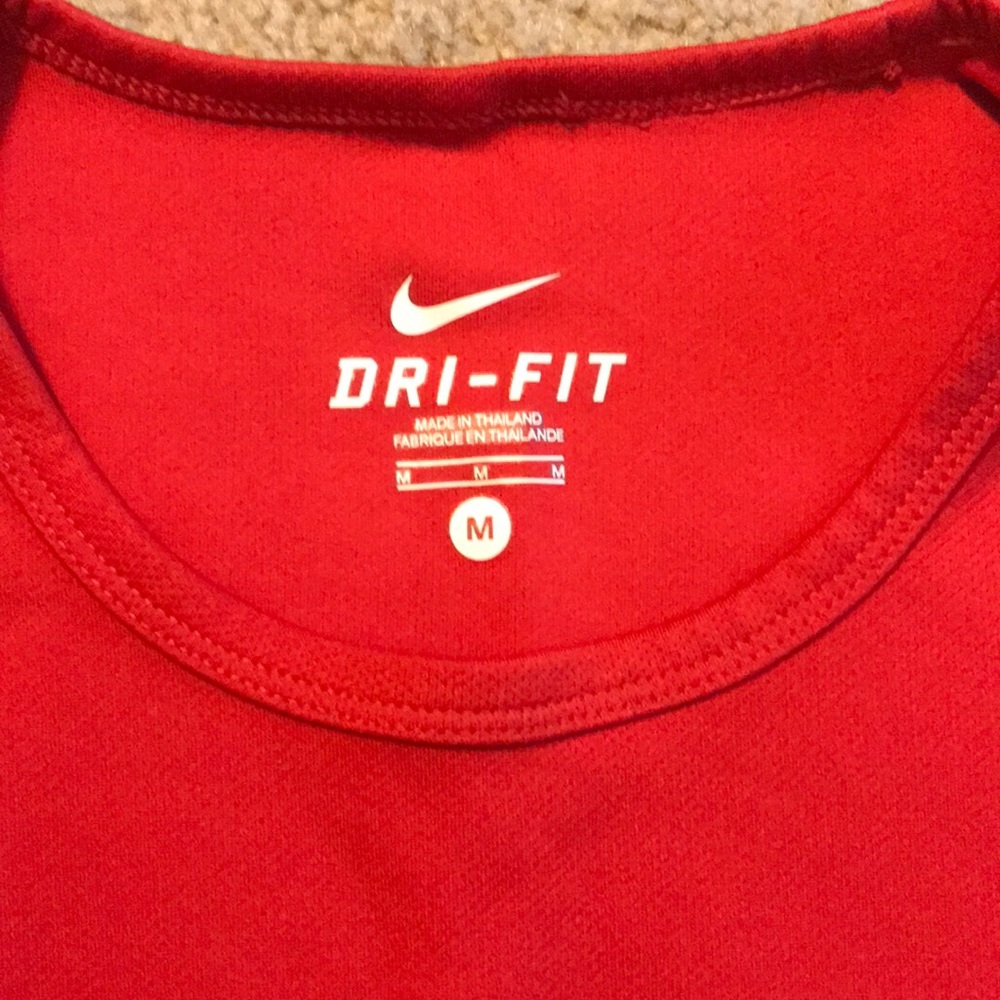 2 Nike men’s running tank tops red sm & gray med - Picture 2 of 6